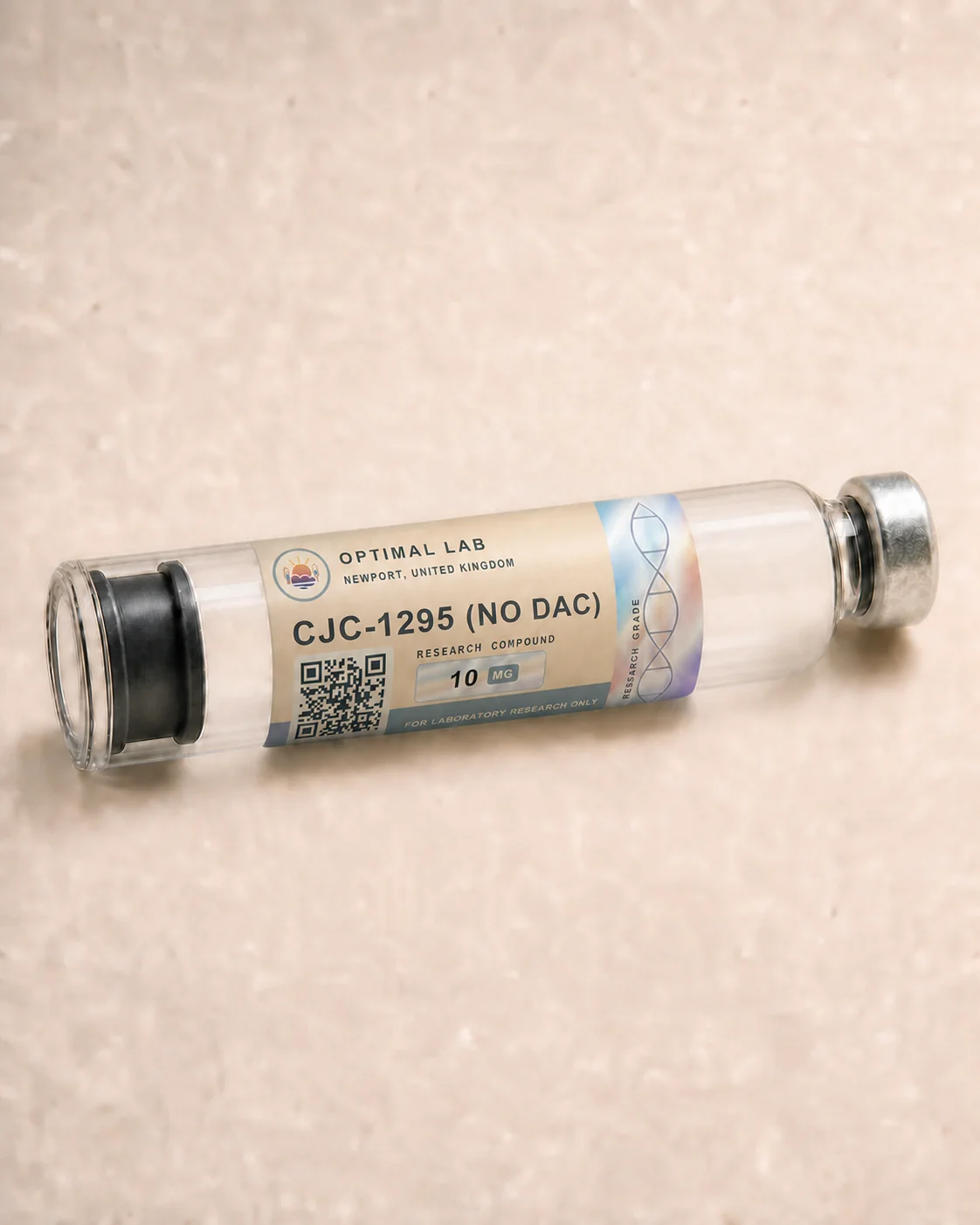 Optimal Lab refillable research pen loaded with CJC-1295 (no DAC), in its presentation box
