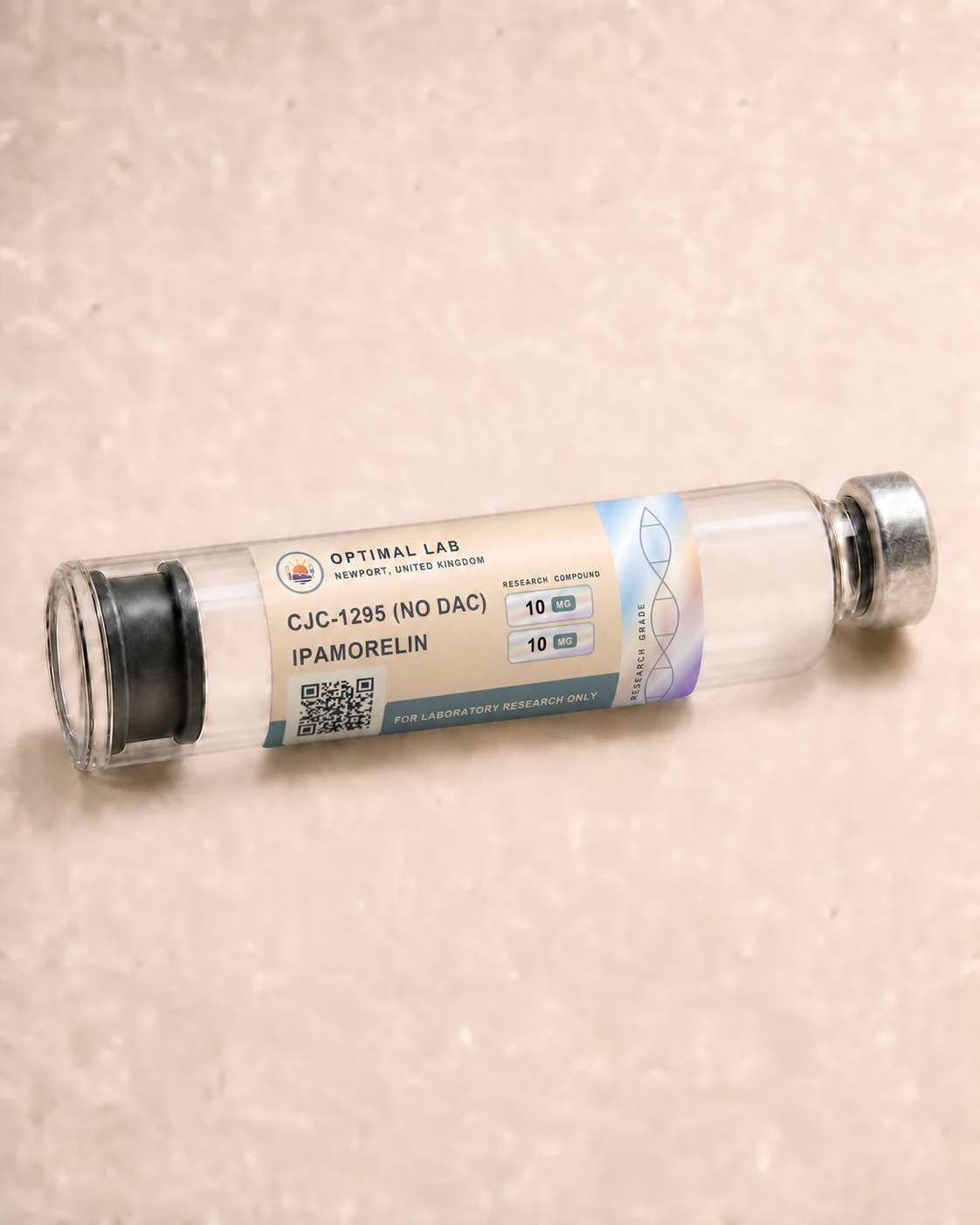 Optimal Lab replacement pen cartridge labelled CJC-1295 (no DAC) and Ipamorelin